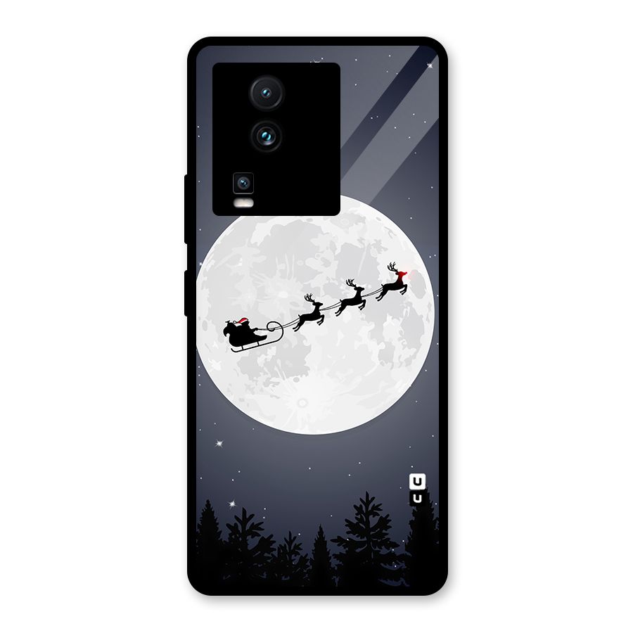 Christmas Nightsky Glass Back Case for Vivo iQOO Neo 7 Pro