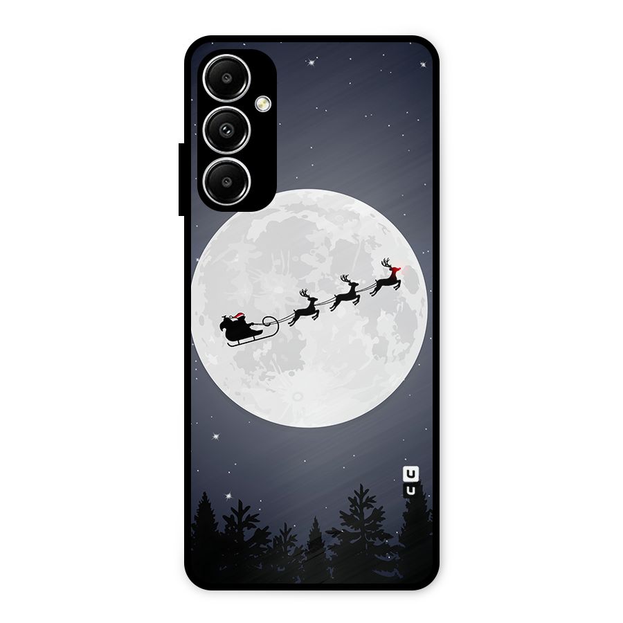 Christmas Nightsky Metal Back Case for Galaxy A05s