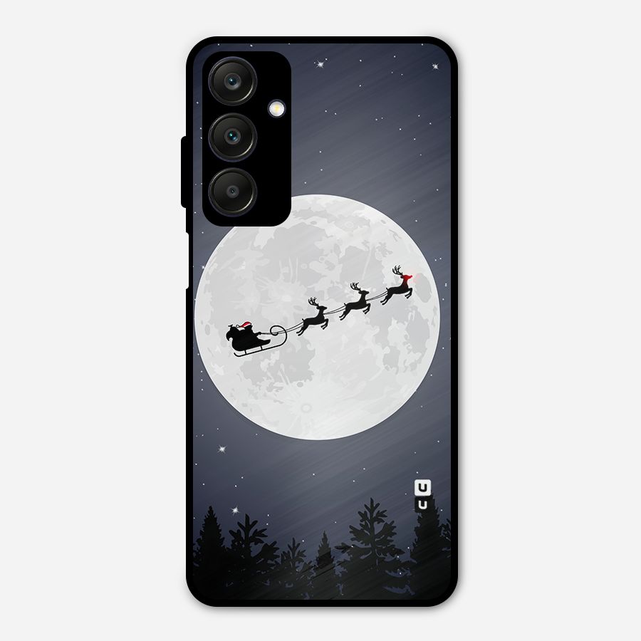 Christmas Nightsky Metal Back Case for Galaxy A25 5G