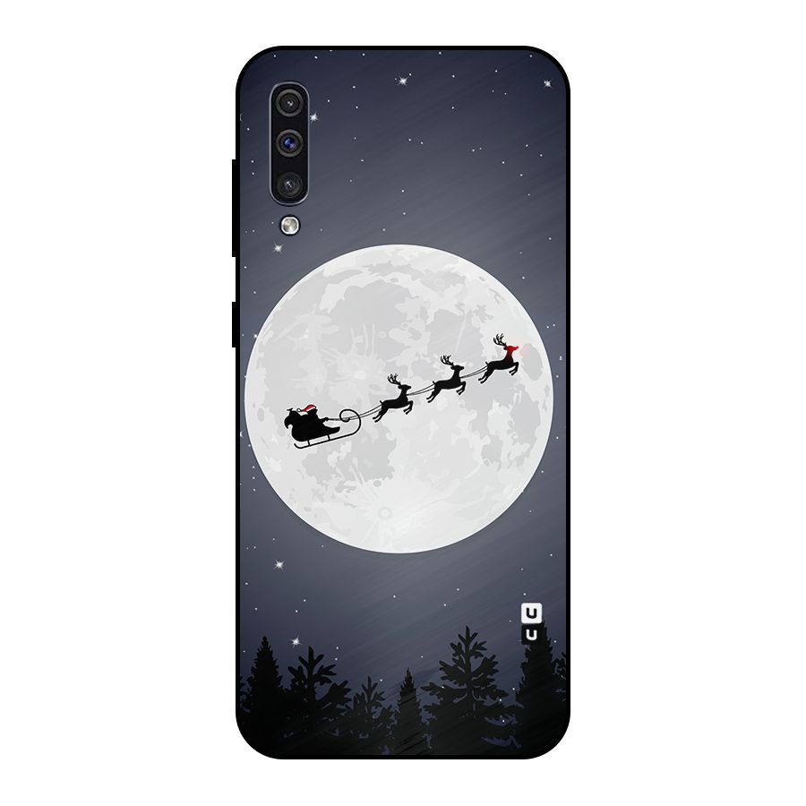 Christmas Nightsky Metal Back Case for Galaxy A30s