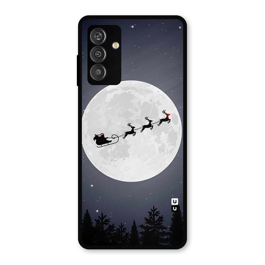 Christmas Nightsky Metal Back Case for Galaxy M14 5G