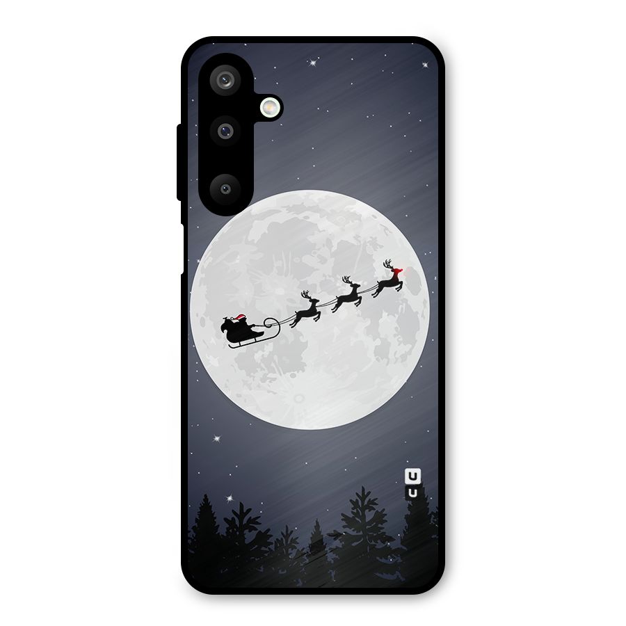Christmas Nightsky Metal Back Case for Galaxy M16