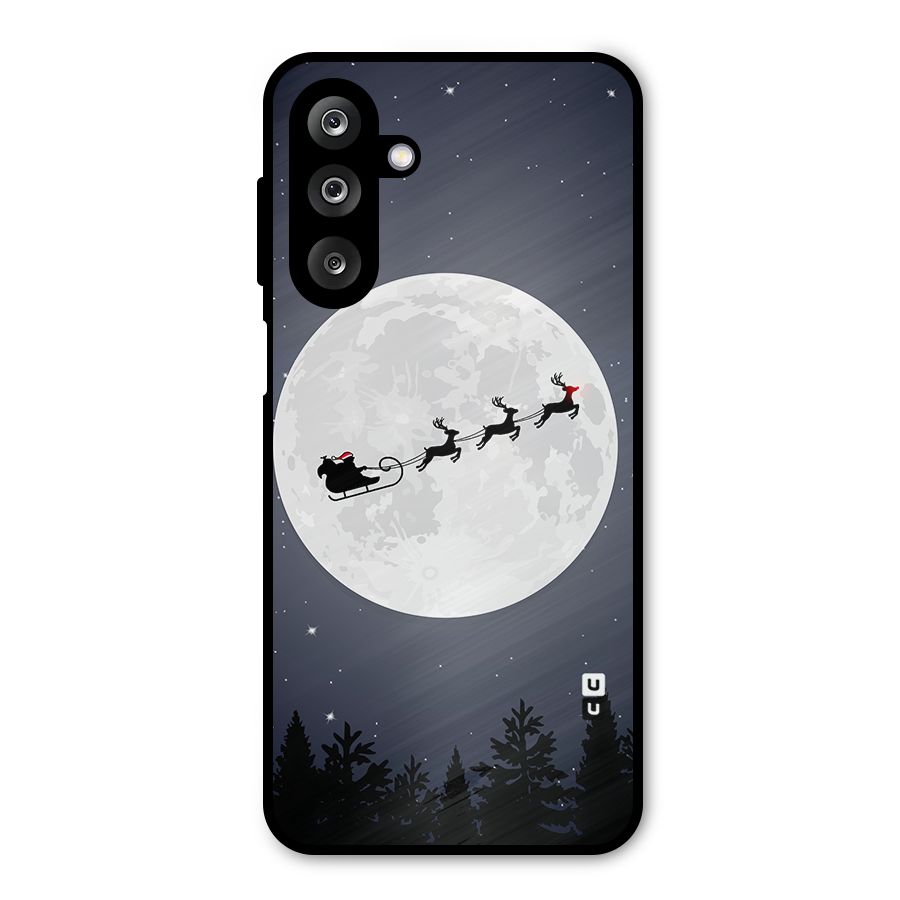 Christmas Nightsky Metal Back Case for Galaxy M36