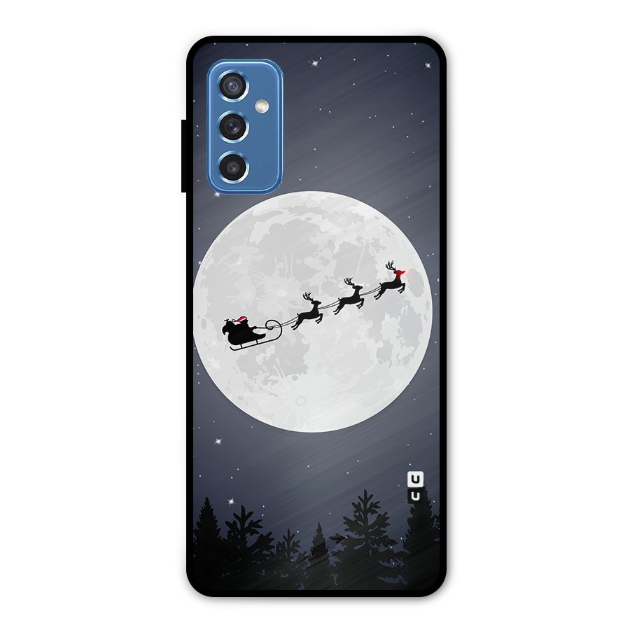 Christmas Nightsky Metal Back Case for Galaxy M52 5G