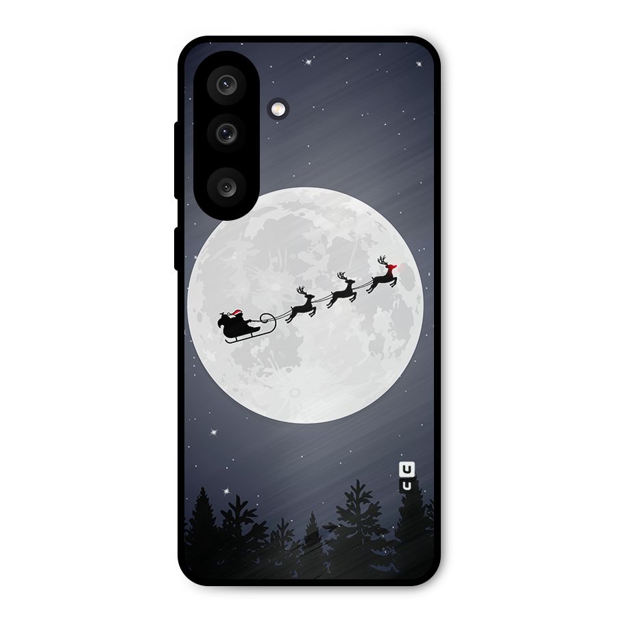 Christmas Nightsky Metal Back Case for Galaxy M56