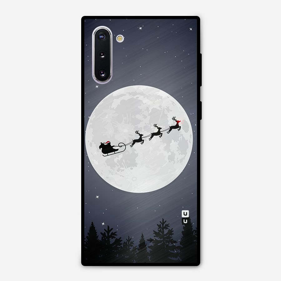 Christmas Nightsky Metal Back Case for Galaxy Note 10
