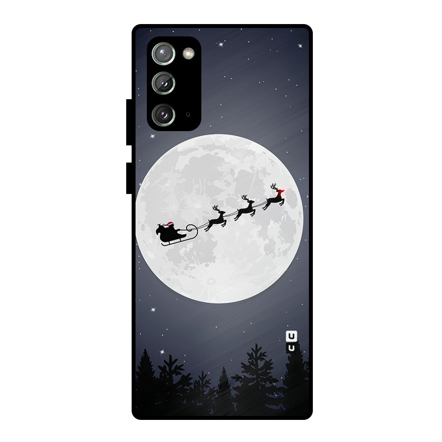 Christmas Nightsky Metal Back Case for Galaxy Note 20