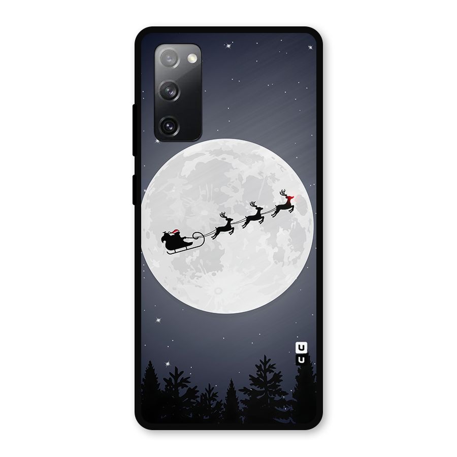 Christmas Nightsky Metal Back Case for Galaxy S20 FE 5G