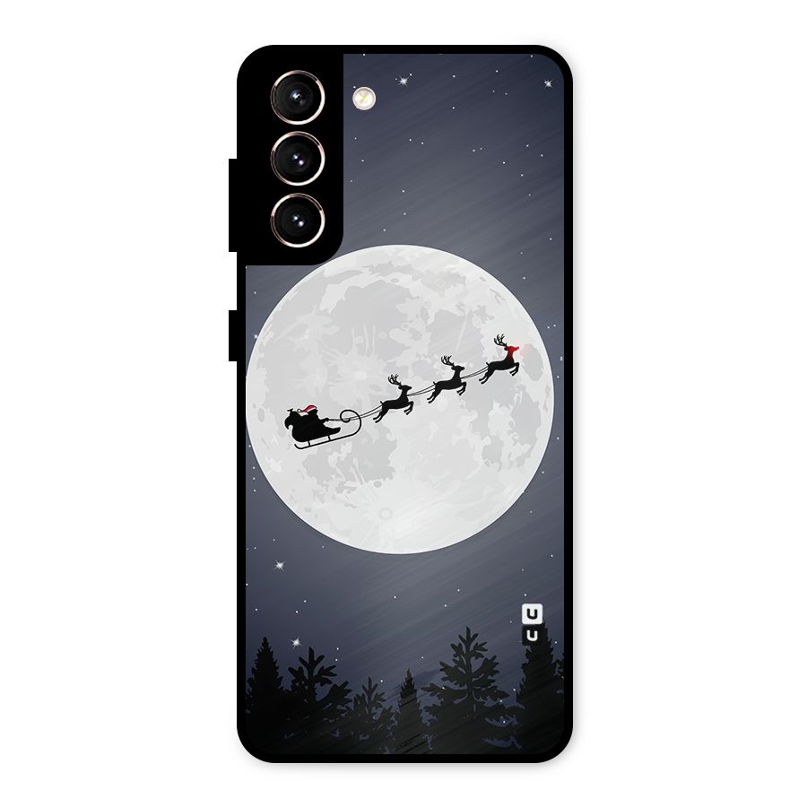 Christmas Nightsky Metal Back Case for Galaxy S21 5G