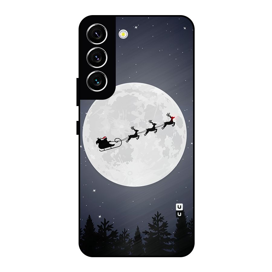 Christmas Nightsky Metal Back Case for Galaxy S22 5G
