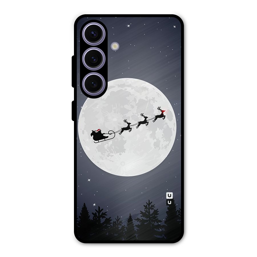 Christmas Nightsky Metal Back Case for Galaxy S24