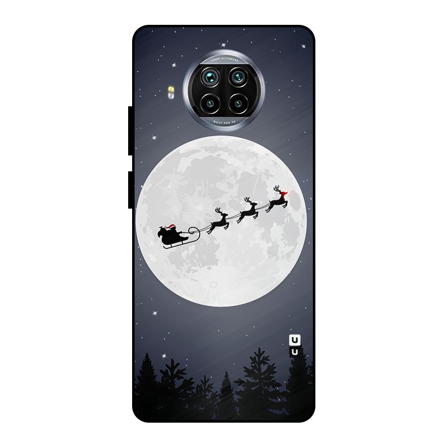 Christmas Nightsky Metal Back Case for Mi 10i