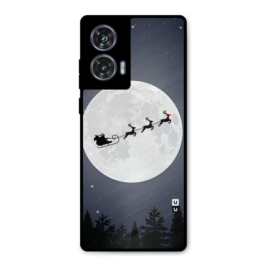 Christmas Nightsky Metal Back Case for Motorola Edge 50 Fusion
