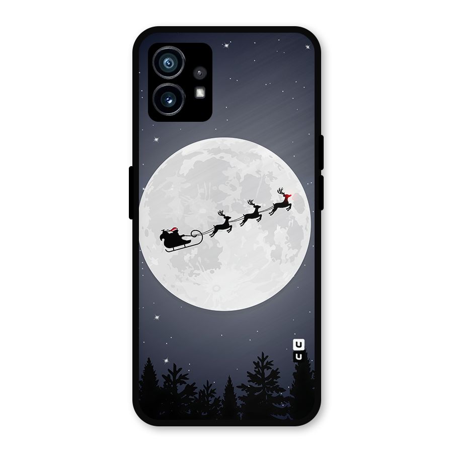 Christmas Nightsky Metal Back Case for Nothing Phone 1