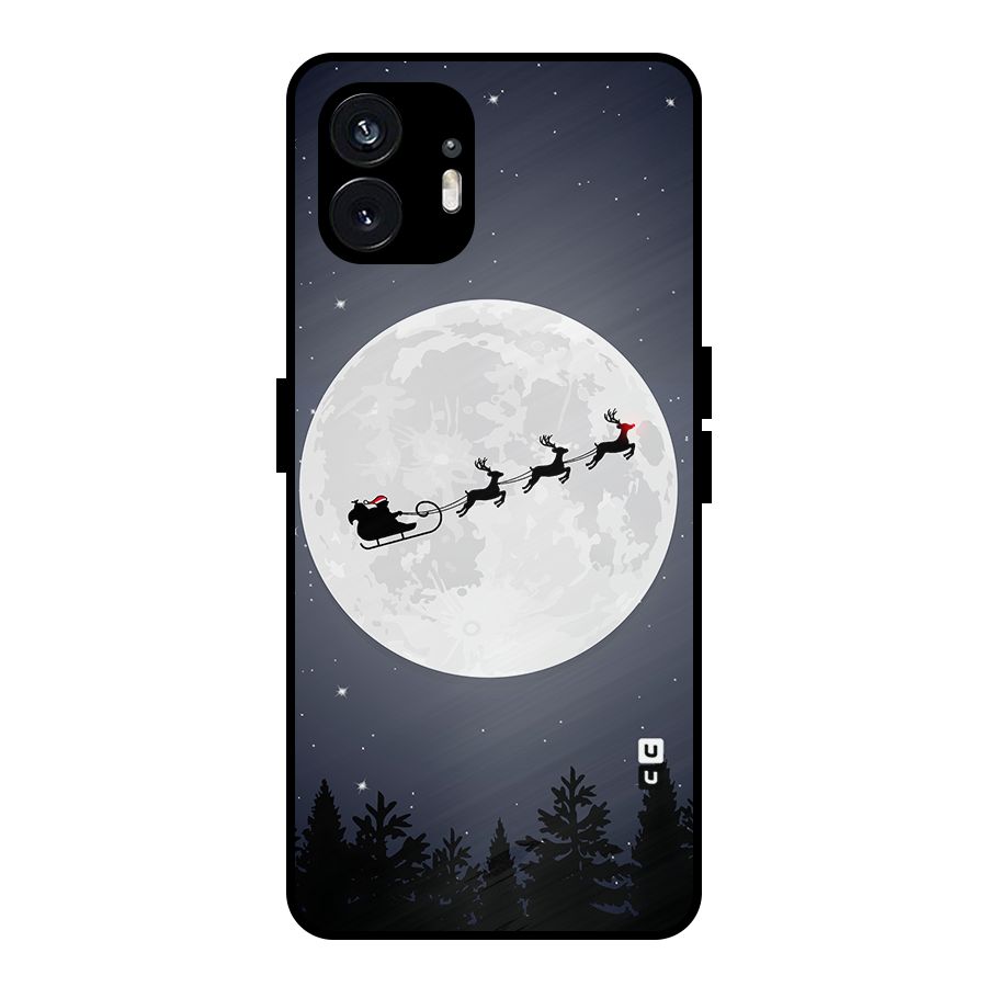Christmas Nightsky Metal Back Case for Nothing Phone 2