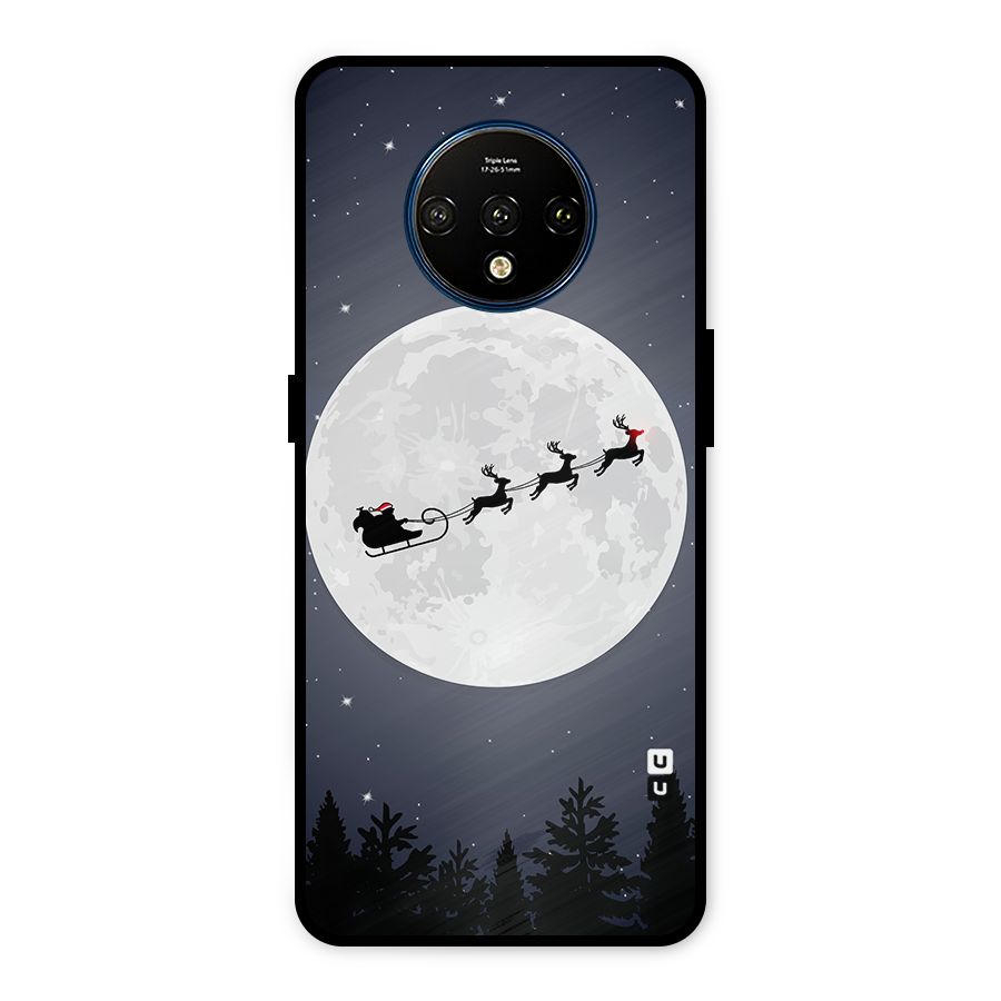 Christmas Nightsky Metal Back Case for OnePlus 7T