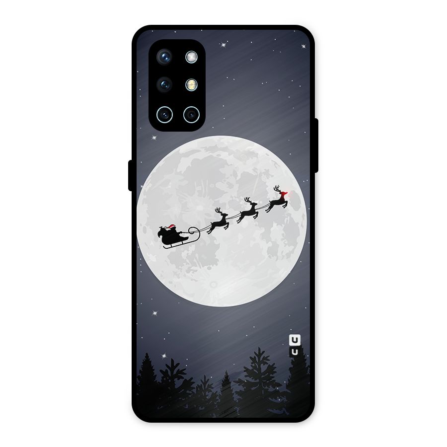 Christmas Nightsky Metal Back Case for OnePlus 9R