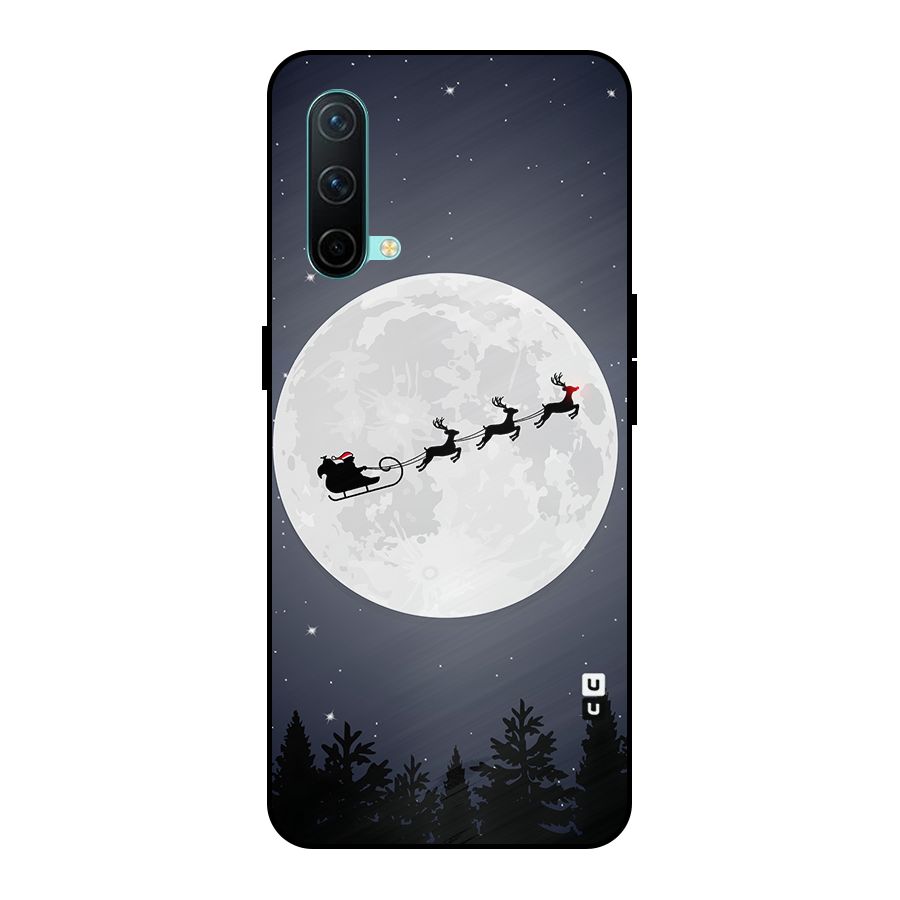 Christmas Nightsky Metal Back Case for OnePlus Nord CE 5G