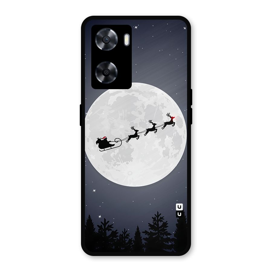 Christmas Nightsky Metal Back Case for Oppo A77
