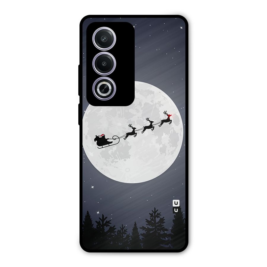 Christmas Nightsky Metal Back Case for Oppo K12x