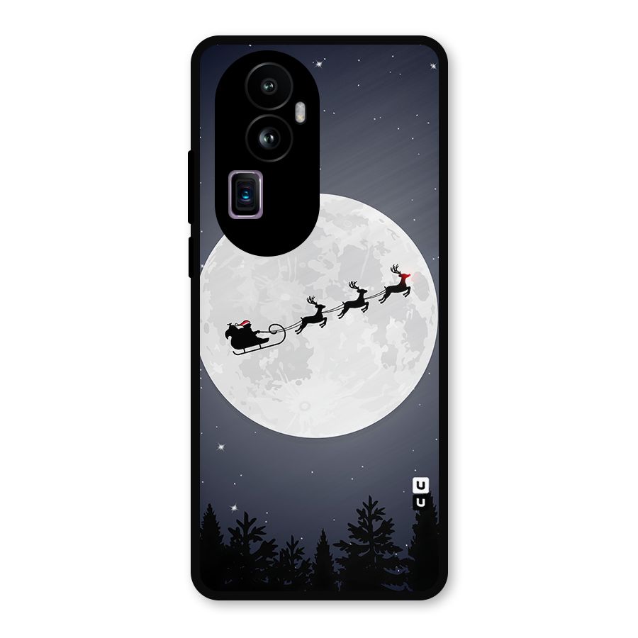 Christmas Nightsky Metal Back Case for Oppo Reno10 Pro Plus