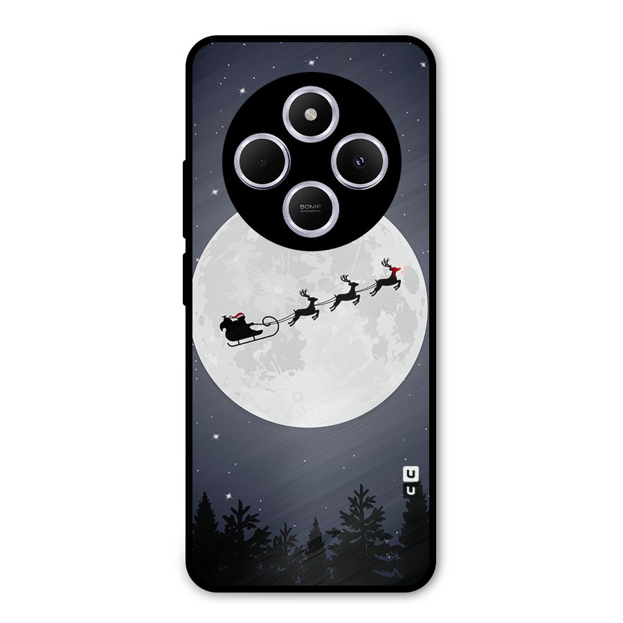 Christmas Nightsky Metal Back Case for Poco C75 5G