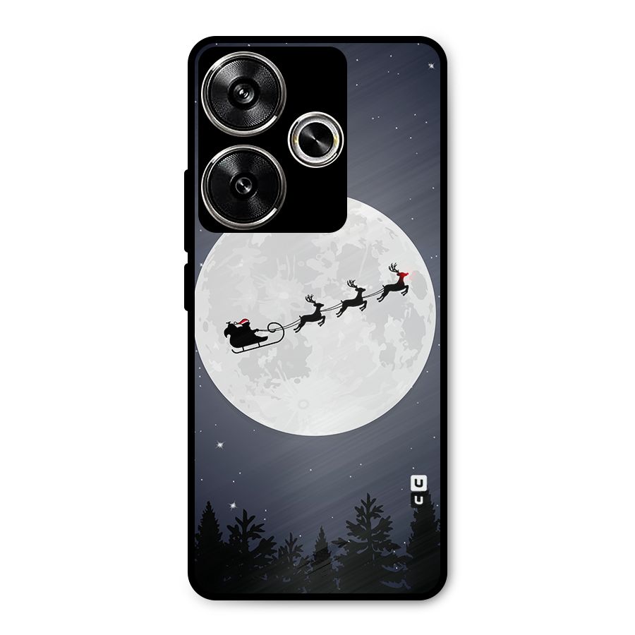 Christmas Nightsky Metal Back Case for Poco F6