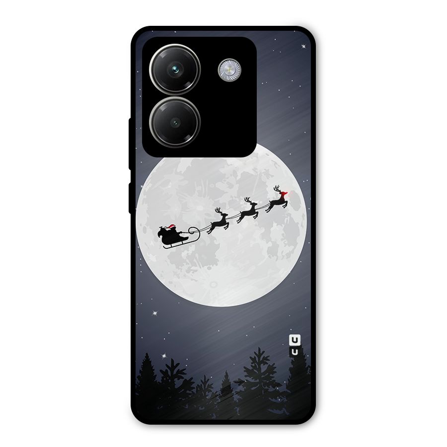 Christmas Nightsky Metal Back Case for Poco M7 Pro 5G
