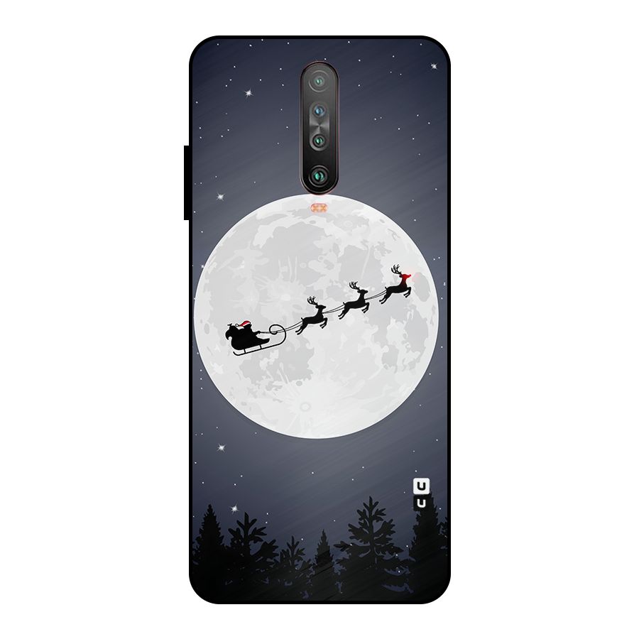 Christmas Nightsky Metal Back Case for Poco X2