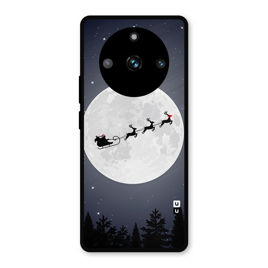 Christmas Nightsky Metal Back Case for Realme 11 Pro