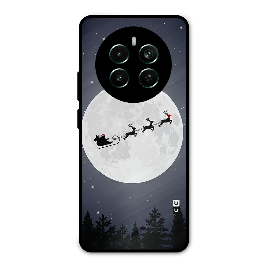 Christmas Nightsky Metal Back Case for Realme 12 Pro Plus