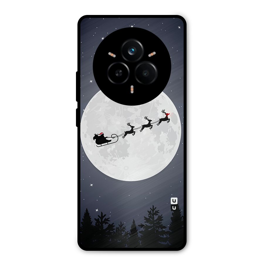 Christmas Nightsky Metal Back Case for Realme 14 Pro