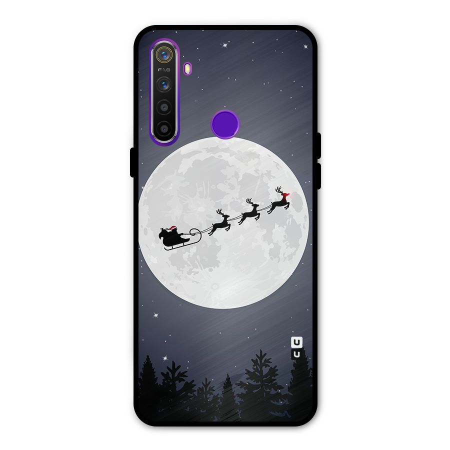 Christmas Nightsky Metal Back Case for Realme 5i