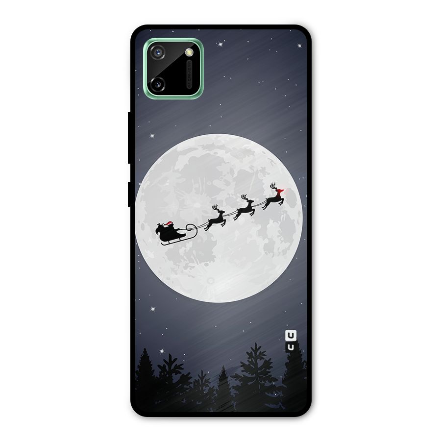 Christmas Nightsky Metal Back Case for Realme C11