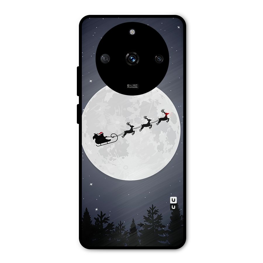 Christmas Nightsky Metal Back Case for Realme Narzo 60 5G