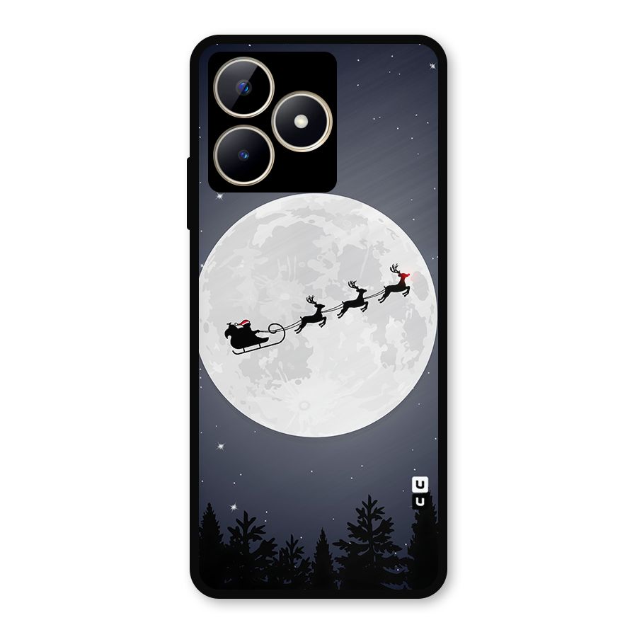 Christmas Nightsky Metal Back Case for Realme Narzo N53