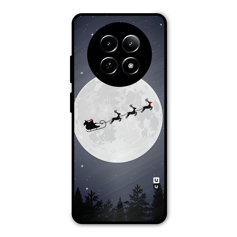 Christmas Nightsky Metal Back Case for Realme Narzo N65