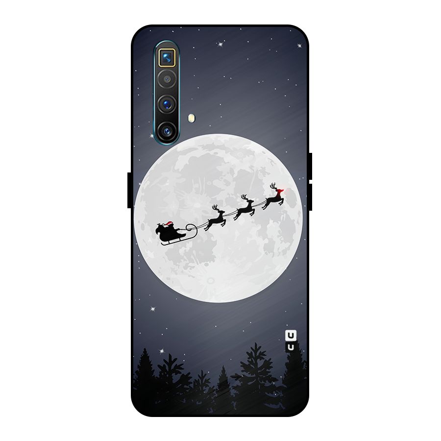 Christmas Nightsky Metal Back Case for Realme X3