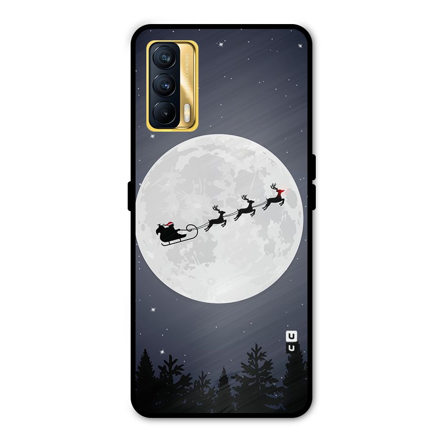 Christmas Nightsky Metal Back Case for Realme X7