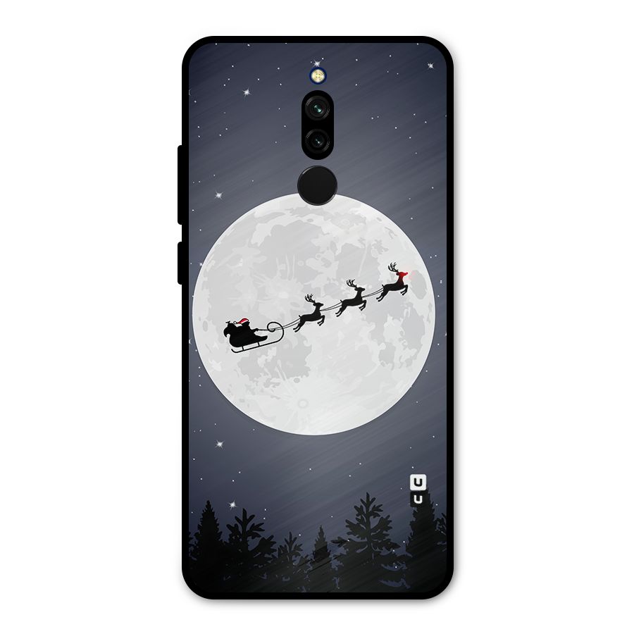 Christmas Nightsky Metal Back Case for Redmi 8