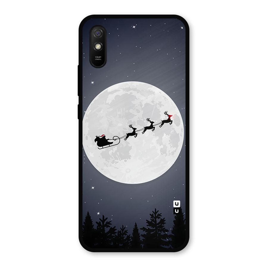 Christmas Nightsky Metal Back Case for Redmi 9a
