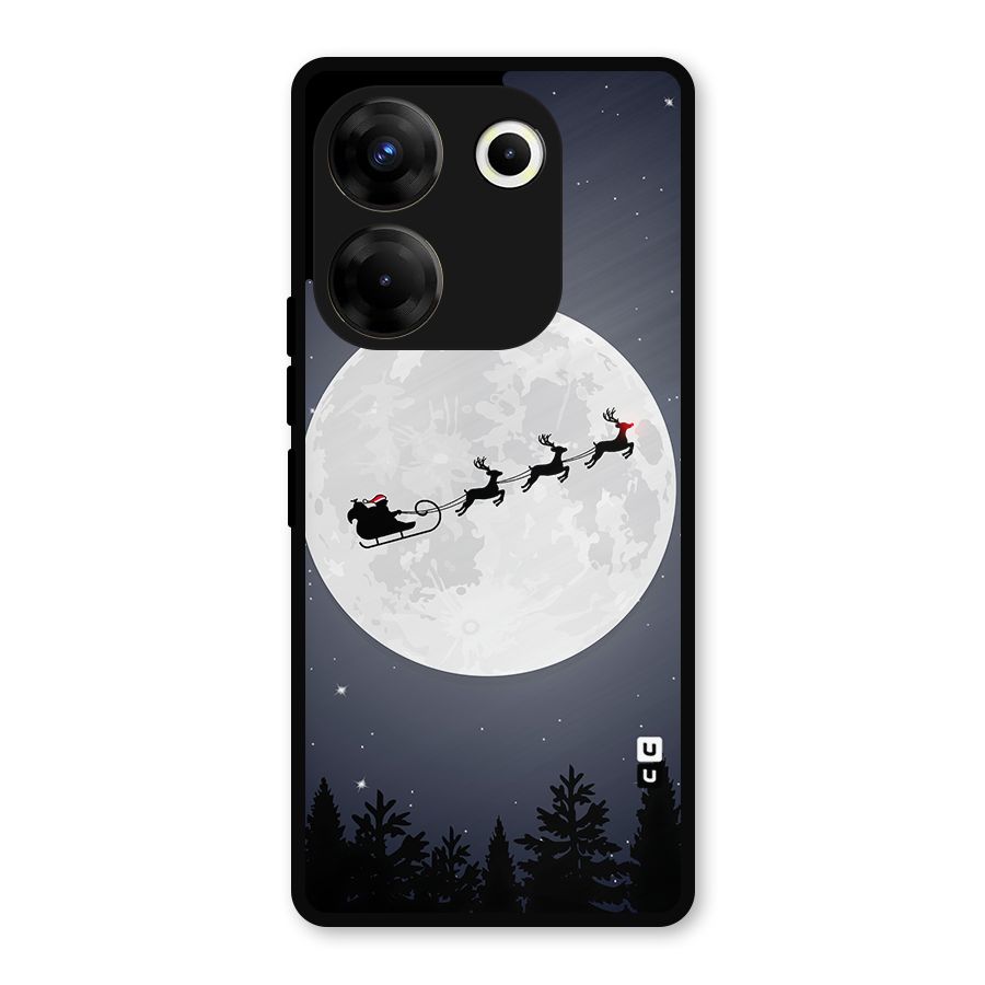 Christmas Nightsky Metal Back Case for Tecno Camon 20 Pro