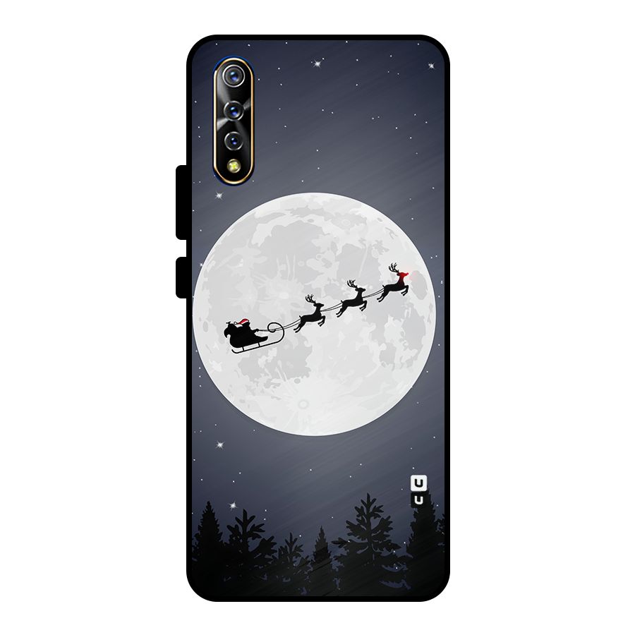 Christmas Nightsky Metal Back Case for Vivo S1