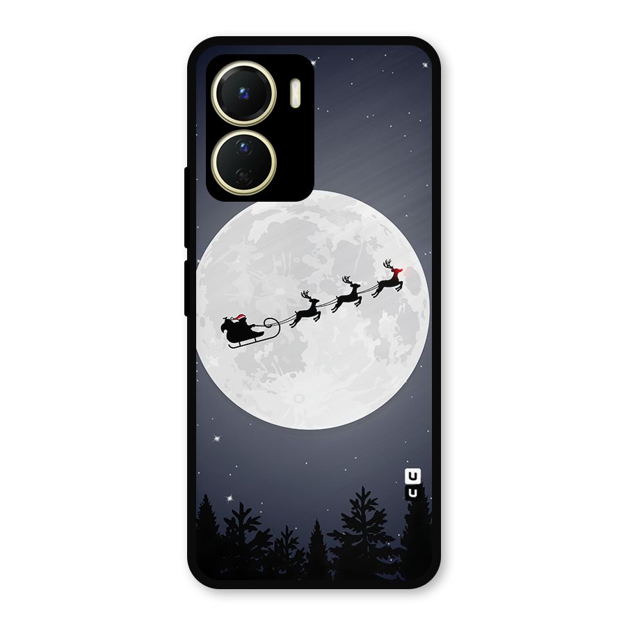 Christmas Nightsky Metal Back Case for Vivo T2x