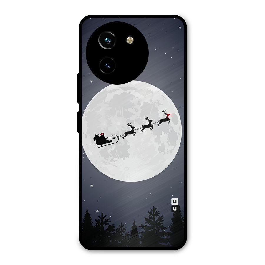 Christmas Nightsky Metal Back Case for Vivo T3x