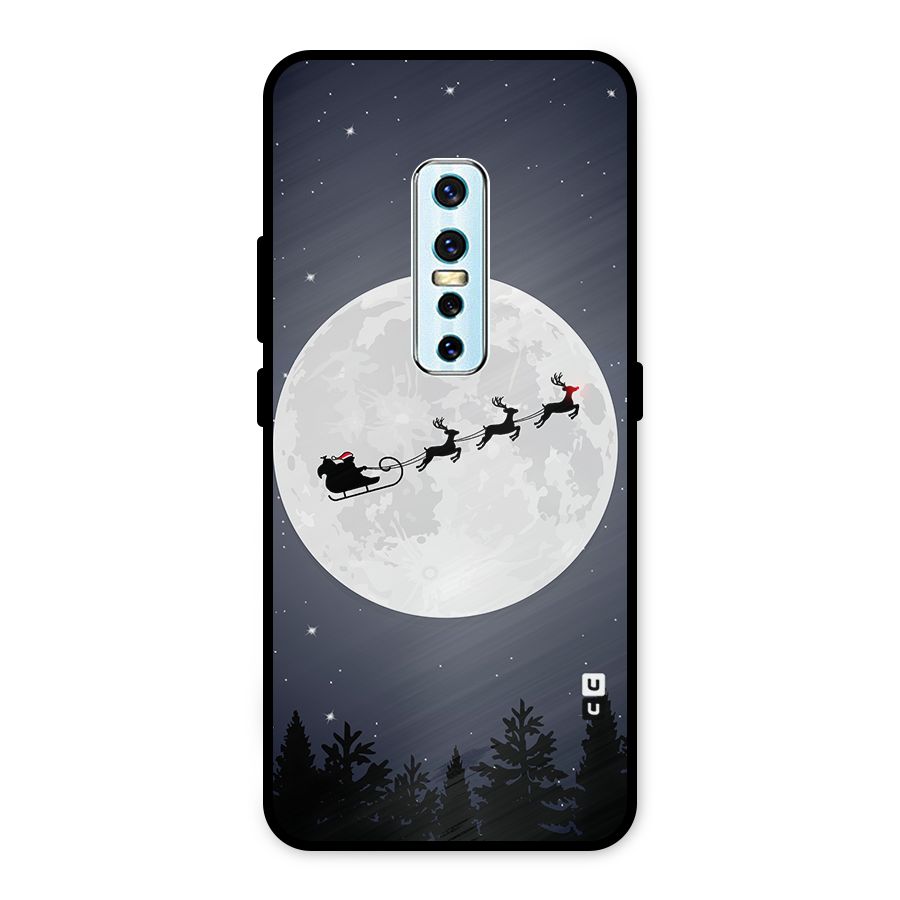 Christmas Nightsky Metal Back Case for Vivo V17 Pro