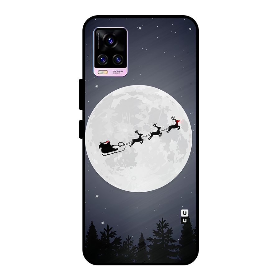 Christmas Nightsky Metal Back Case for Vivo V20 Pro