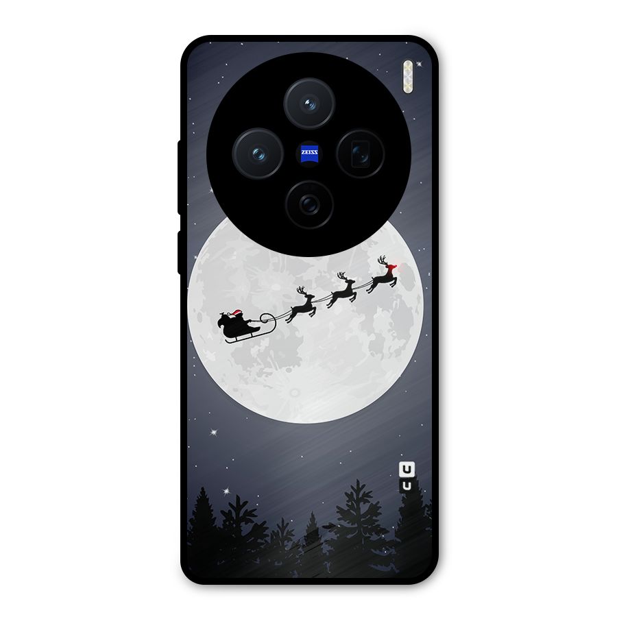 Christmas Nightsky Metal Back Case for Vivo X200
