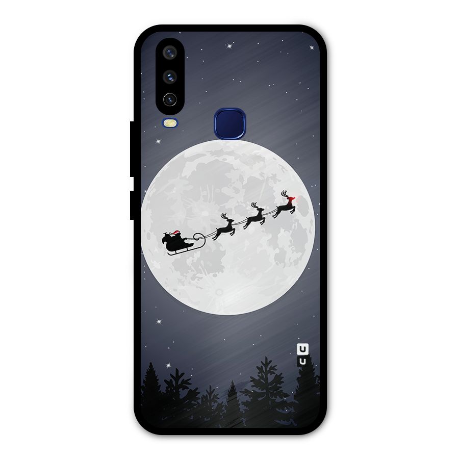 Christmas Nightsky Metal Back Case for Vivo Y12