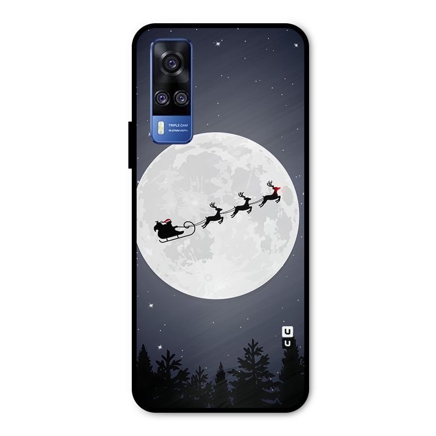 Christmas Nightsky Metal Back Case for Vivo Y31